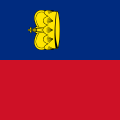 Flagge Fürstentum Liechtenstein