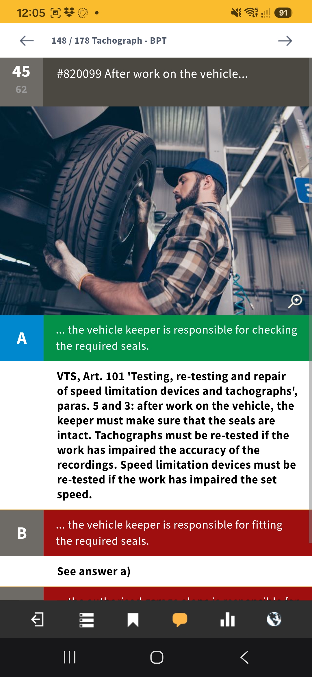 BPT taxi exam
