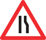 Verengung rechts