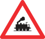 Bahnübergang ohne Schranken