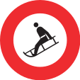Schlitteln verboten