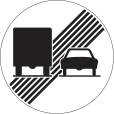 Ende des Überholverbotes für Lastwagen