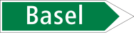 Wegweiser zu Autobahnen oder Autostrassen