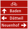Wegweiser in Tabellenform für einen einzigen Adressatenkreis (Beispiel)