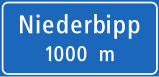 Ankündigung des nächsten Anschlusses (nur Schweiz)